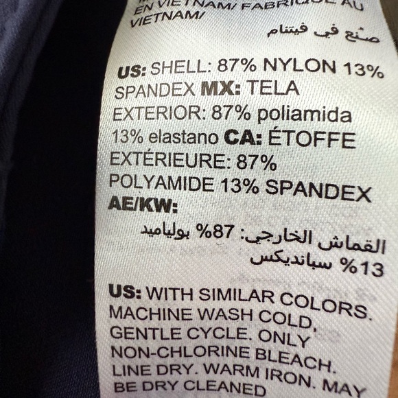 Chico's Navy Blue Pants Straight Leg Casual - Picture 4 of 4